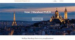 Desktop Screenshot of marabout-paris.fr